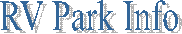 RV Park Info