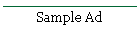 Sample Ad