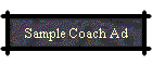Sample Coach Ad