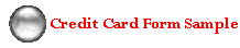 Credit Card Form Sample