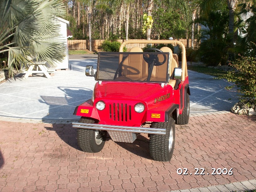 Jeep Golf Cart Seats Four